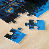 Philadelphia Boathouse Row op Sunset Legpuzzel (Zijkant)