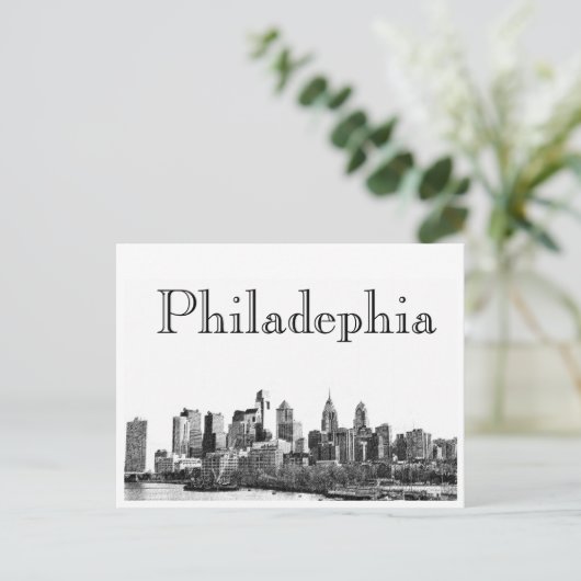Philadelphia Briefkaart (Staand voorkant)