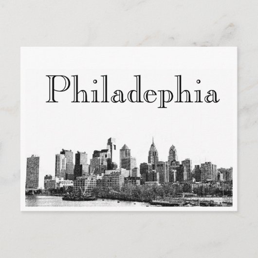 Philadelphia Briefkaart (Voorkant)