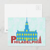 Philadelphia Briefkaart (Voorkant / Achterkant)