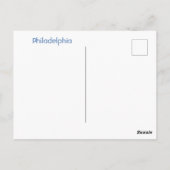 Philadelphia Briefkaart (Achterkant)