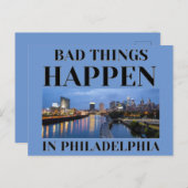 Philadelphia Briefkaart (Voorkant / Achterkant)