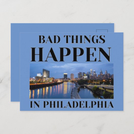 Philadelphia Briefkaart (Voorkant / Achterkant)