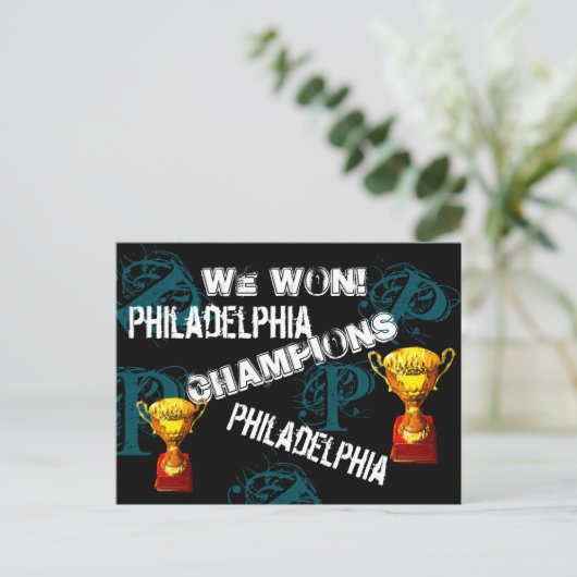PHILADELPHIA BRIEFKAART (Staand voorkant)