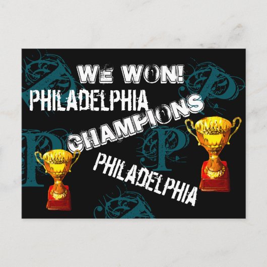 PHILADELPHIA BRIEFKAART (Voorkant)