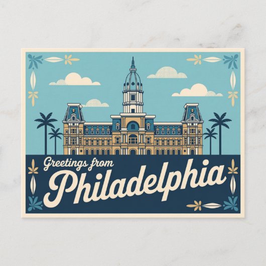  Philadelphia Briefkaart | Groeten van (Voorkant)