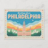  Philadelphia Briefkaart | Groeten van (Voorkant)