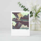 Philadelphia Briefkaart-Manayunk Towpath Briefkaart (Staand voorkant)