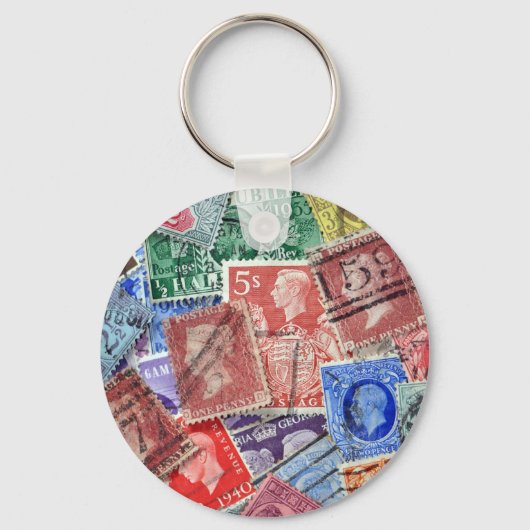 Philadelphia  britse stempels sleutelhanger (Voorkant)