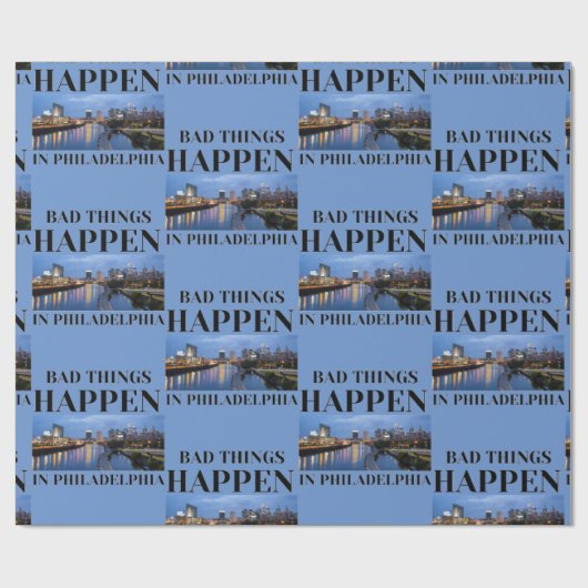 Philadelphia Cadeaupapier (Vlak)