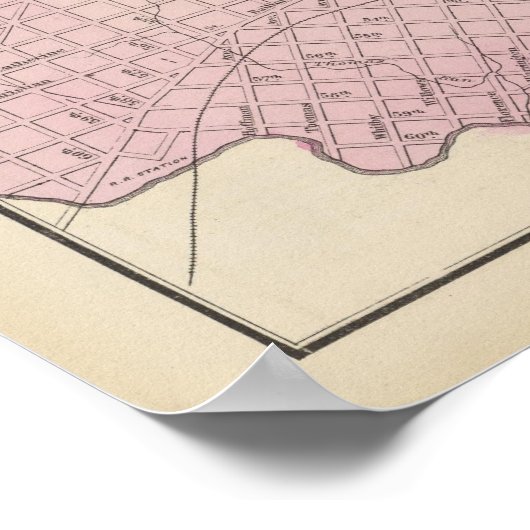 Philadelphia, Camden Poster (Hoek)