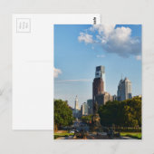 Philadelphia centrum 2 briefkaart (Voorkant / Achterkant)