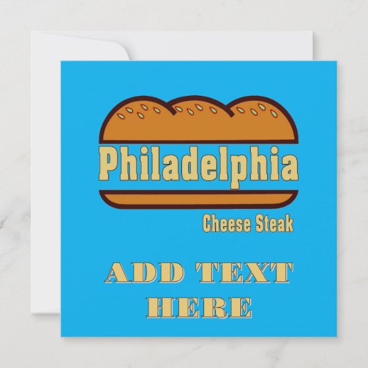 Philadelphia Cheese Steak (Voorkant)