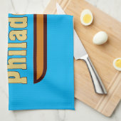 Philadelphia Cheese Steak-ontwerp Theedoek (Quarter Fold)