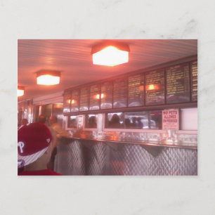 Philadelphia Cheesesteak Briefkaart