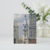 Philadelphia City Hall Briefkaart (Staand voorkant)