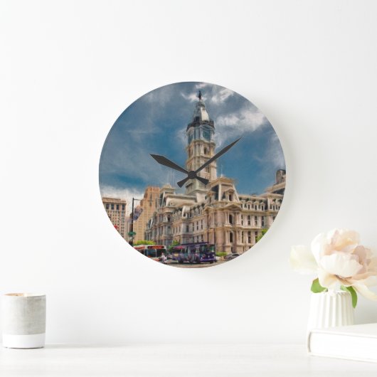 Philadelphia City Hall Clock Grote Klok (Huis)