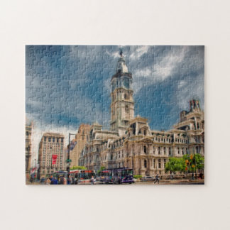 Philadelphia City Hall Foto Puzzle Legpuzzel
