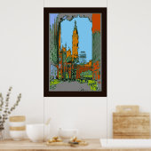 Philadelphia City Hall Poster (Keuken)
