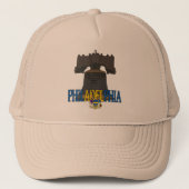 Philadelphia City Liberty Bell Trucker Pet (Voorkant)