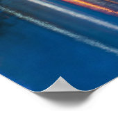 Philadelphia City Skyline in Night Poster (Hoek)