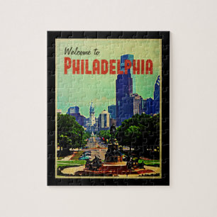 Philadelphia Cityscape Legpuzzel