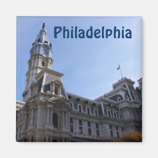 Philadelphia coole fotografie magneet (Voorkant)