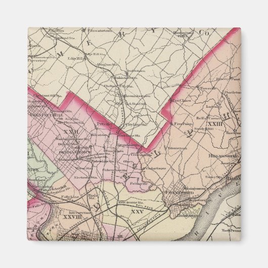 Philadelphia County, City Magneet (Voorkant)