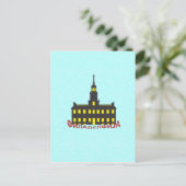 Philadelphia cyrillic 1 briefkaart (Staand voorkant)