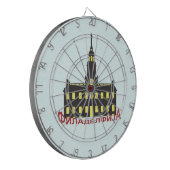 Philadelphia cyrillic 1 dartbord (Voorkant Links)