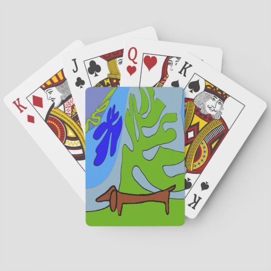 Philadelphia, Dachshund, Pokerkaarten (Achterkant)