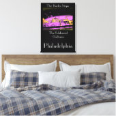 Philadelphia - De Rocky Steps Canvas Afdruk (Insitu (Slaapkamer))