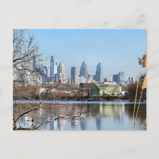 Philadelphia Downtown Ansichtkaart Briefkaart (Voorkant)