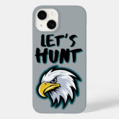 Philadelphia Eagles LET'S HUNT iPhone Case (Achterkant)