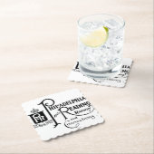 Philadelphia en Reading Railroad Logo Kartonnen Onderzetters (Insitu)