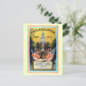 Philadelphia Exposition 1926 Vintage Briefkaart (Staand voorkant)