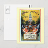Philadelphia Exposition 1926 Vintage Briefkaart (Voorkant / Achterkant)