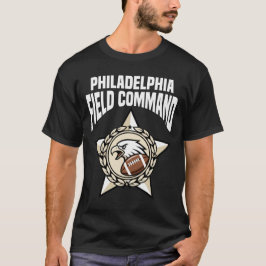 PHILADELPHIA FIELD COMMAND - PHILADELPHIA FOOTBALL T-SHIRT