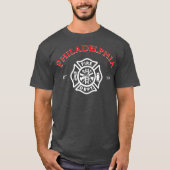 Philadelphia Fire Rescue Department Pennsylvania T-shirt (Voorkant)