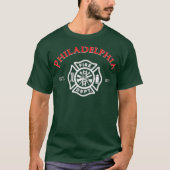 Philadelphia Fire Rescue Department Pennsylvania T-shirt (Voorkant)