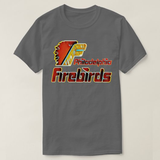 Philadelphia Firebird Hockey T-shirt (Design voorkant)