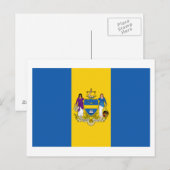 Philadelphia Flag Briefkaart (Voorkant / Achterkant)