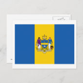 Philadelphia Flag Briefkaart (Voorkant / Achterkant)