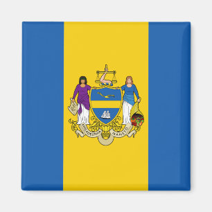 Philadelphia Flag Magneet