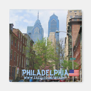 Philadelphia fotografie magneet ontwerp