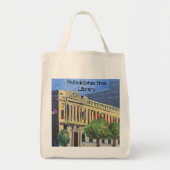 Philadelphia Free Library "Grow" Canvas tas (Voorkant)