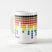 Philadelphia Gay Pride Flag Naam zin Mok (Voorkant links)