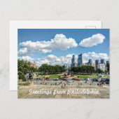 Philadelphia-gevoel Briefkaart (Voorkant / Achterkant)
