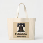 Philadelphia, Geweldige!/ Liberty Bell Canvas tas (Voorkant)