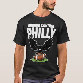 PHILADELPHIA GROUND CONTROL - PHILADELPHIA FOOTBAL T-SHIRT